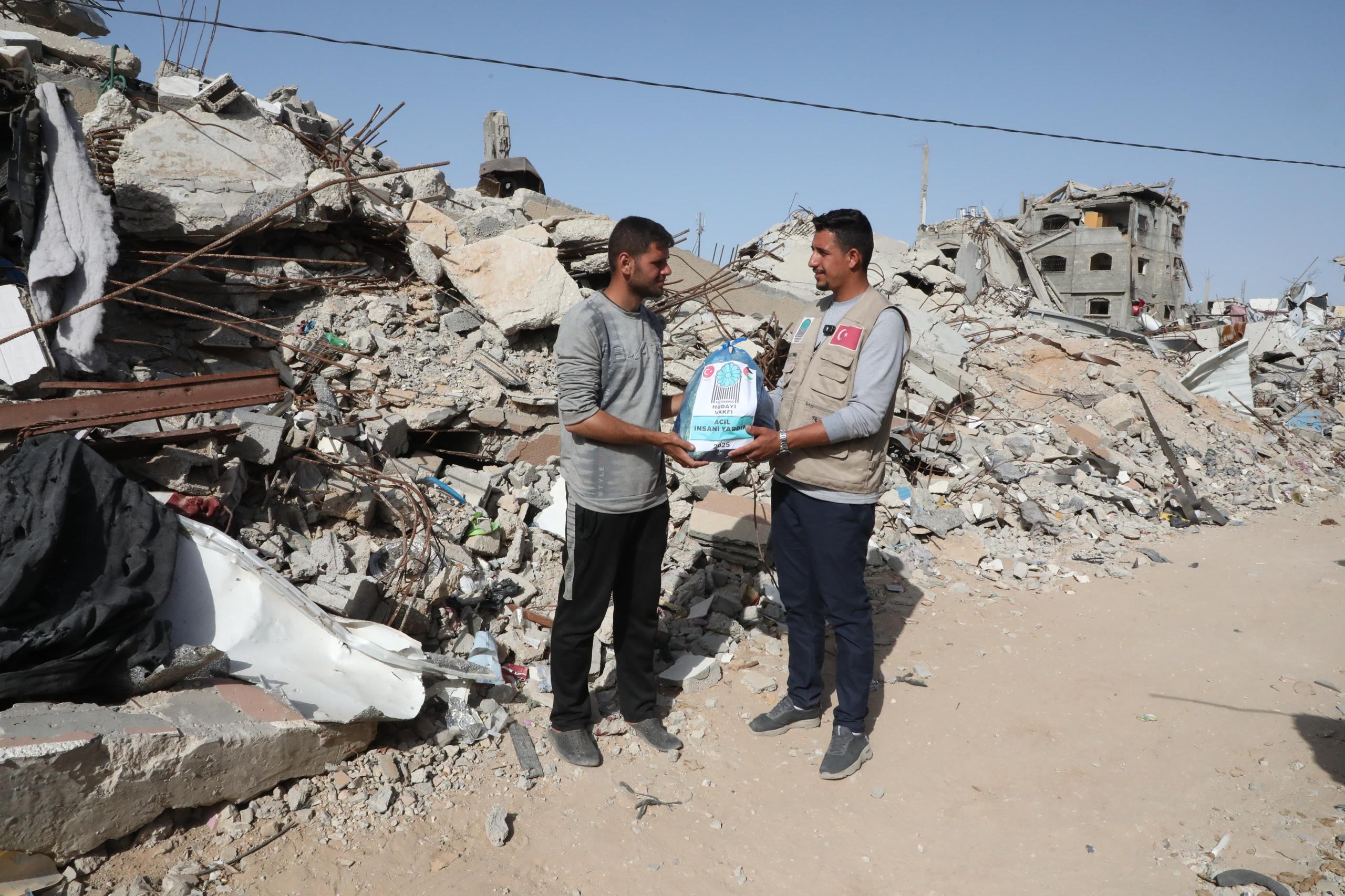 HÜDAYİ GAZZE YARDIMLARIMIZ DEVAM EDİYOR