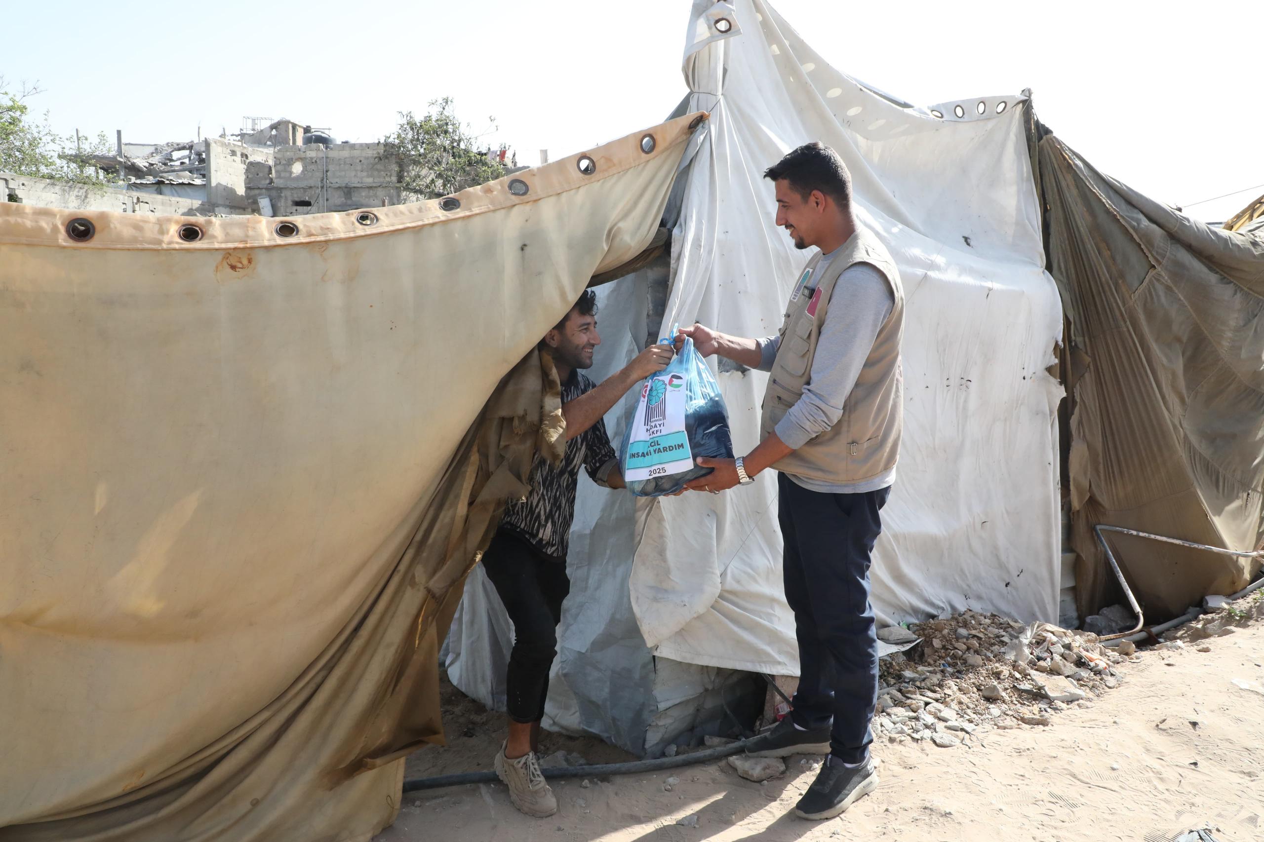 HÜDAYİ GAZZE YARDIMLARIMIZ DEVAM EDİYOR