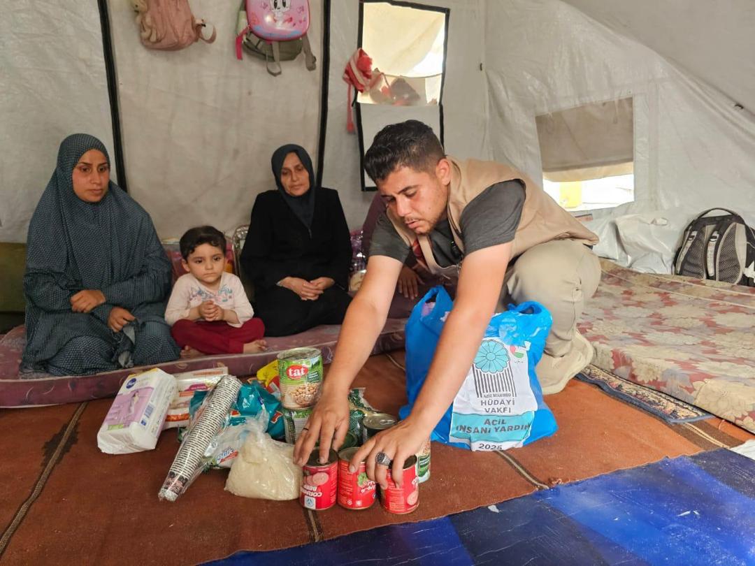 HÜDAYİ GAZZE YARDIMLARIMIZ DEVAM EDİYOR