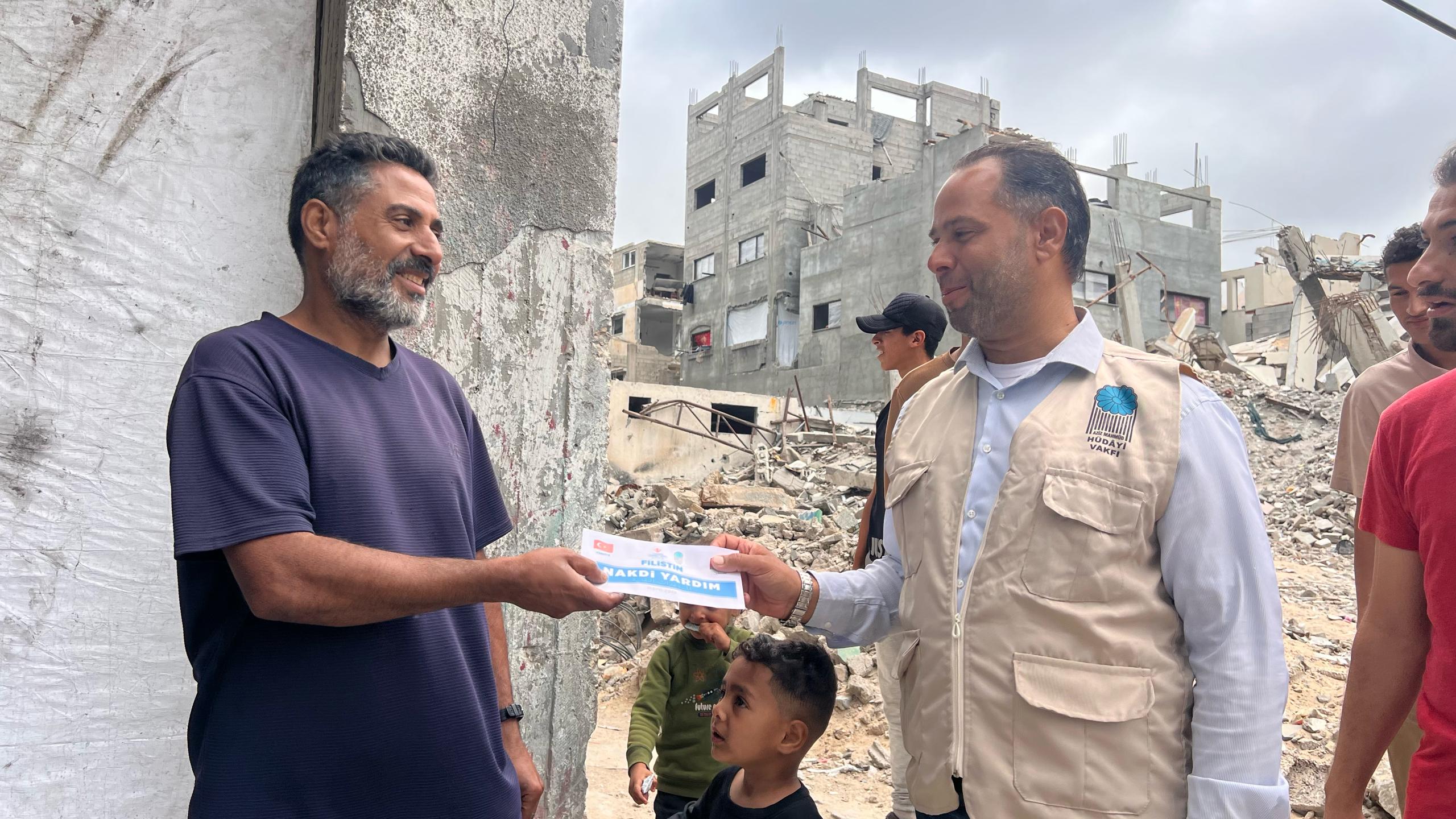 HÜDAYİ GAZZE YARDIMLARIMIZ DEVAM EDİYOR