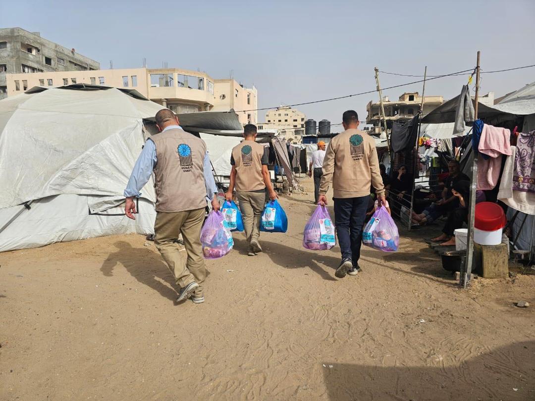 HÜDAYİ GAZZE YARDIMLARIMIZ DEVAM EDİYOR