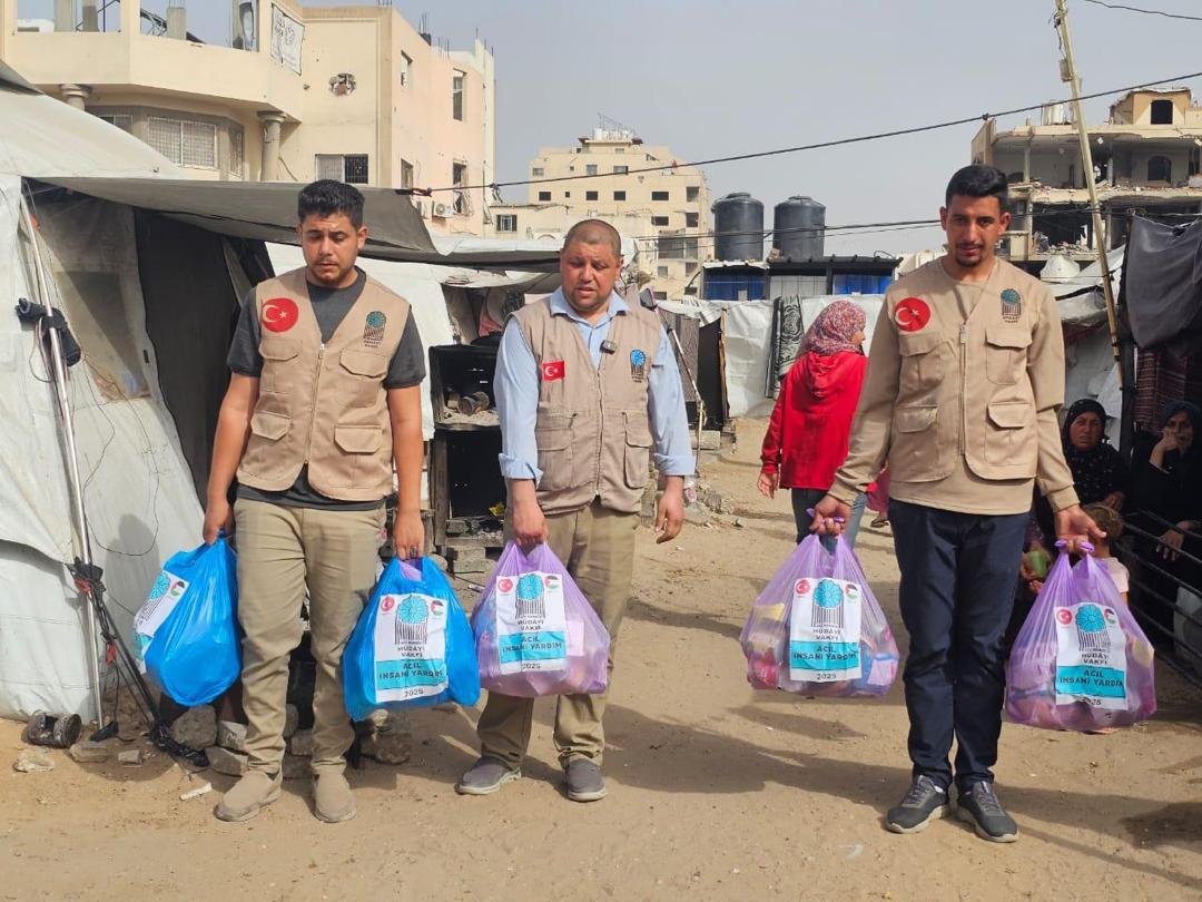 HÜDAYİ GAZZE YARDIMLARIMIZ DEVAM EDİYOR