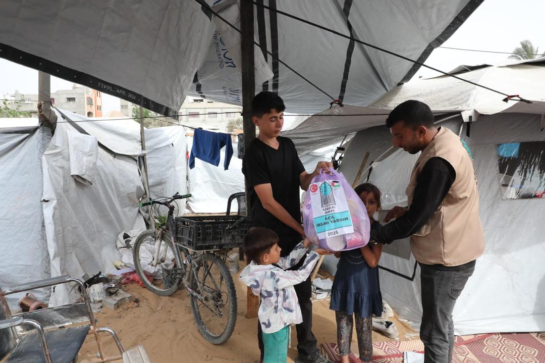 HÜDAYİ GAZZE YARDIMLARIMIZ DEVAM EDİYOR