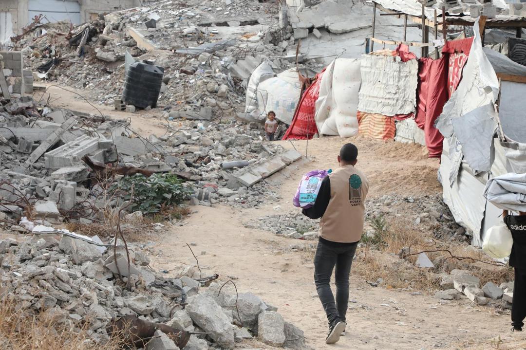 HÜDAYİ GAZZE YARDIMLARIMIZ DEVAM EDİYOR