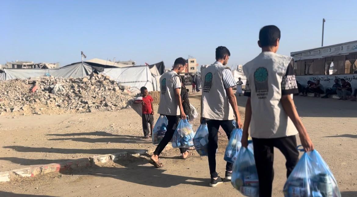 HÜDAYİ GAZZE YARDIMLARIMIZ DEVAM EDİYOR