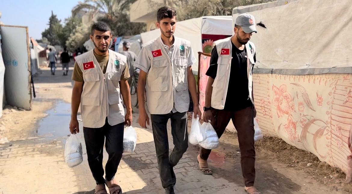 HÜDAYİ GAZZE YARDIMLARIMIZ DEVAM EDİYOR