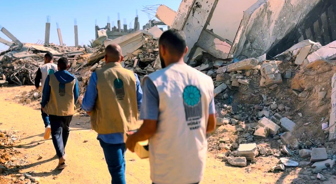 HÜDAYİ GAZZE YARDIMLARIMIZ DEVAM EDİYOR