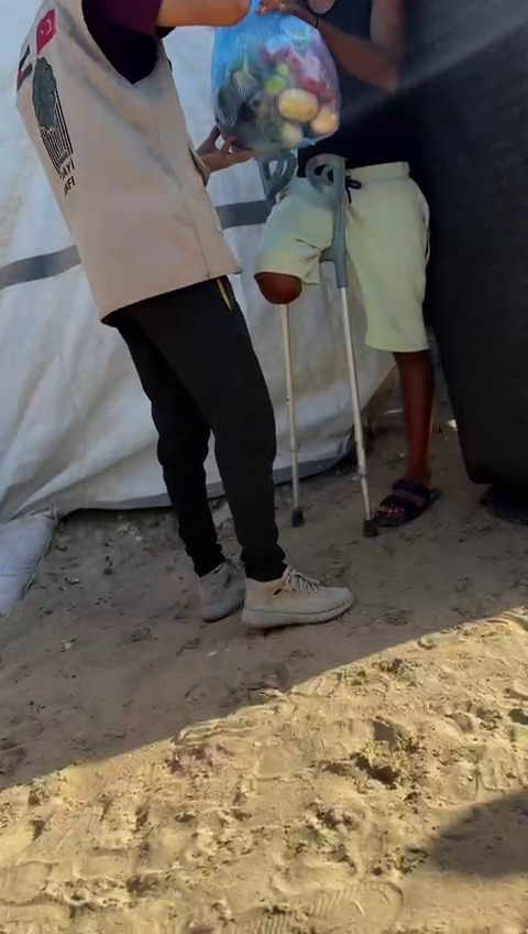 HÜDAYİ GAZZE YARDIMLARIMIZ DEVAM EDİYOR