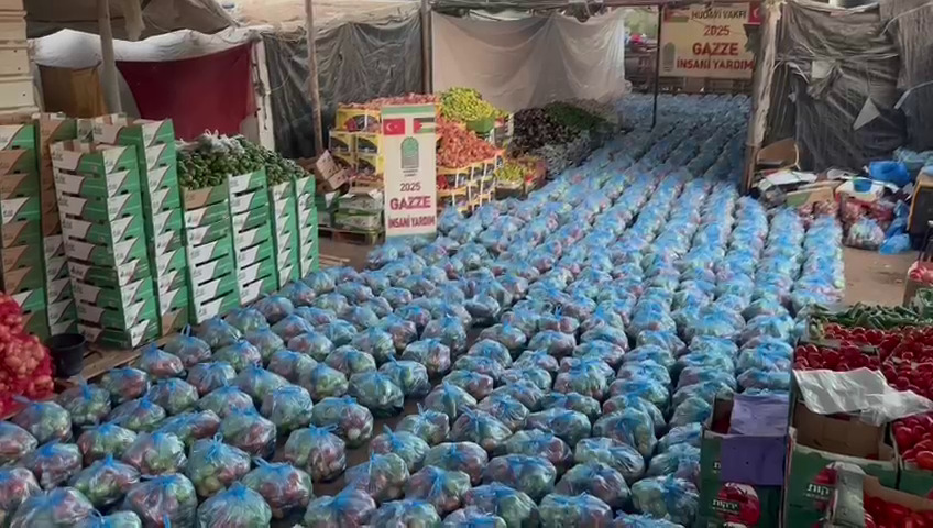 HÜDAYİ GAZZE YARDIMLARIMIZ DEVAM EDİYOR