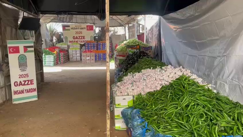 HÜDAYİ GAZZE YARDIMLARIMIZ DEVAM EDİYOR