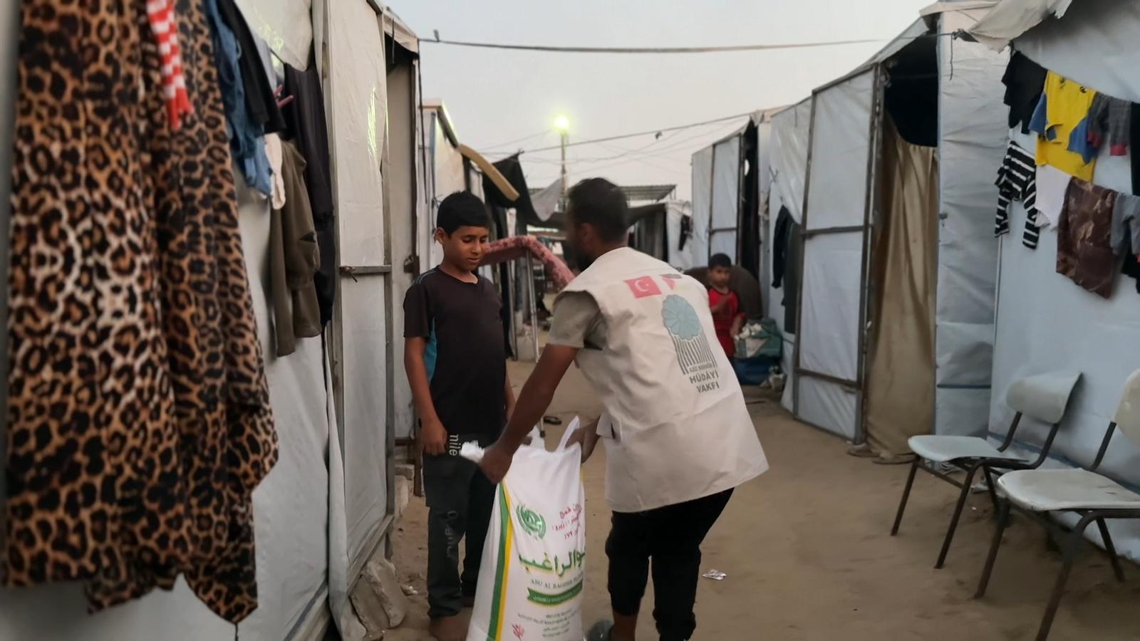 HÜDAYİ GAZZE YARDIMLARIMIZ DEVAM EDİYOR