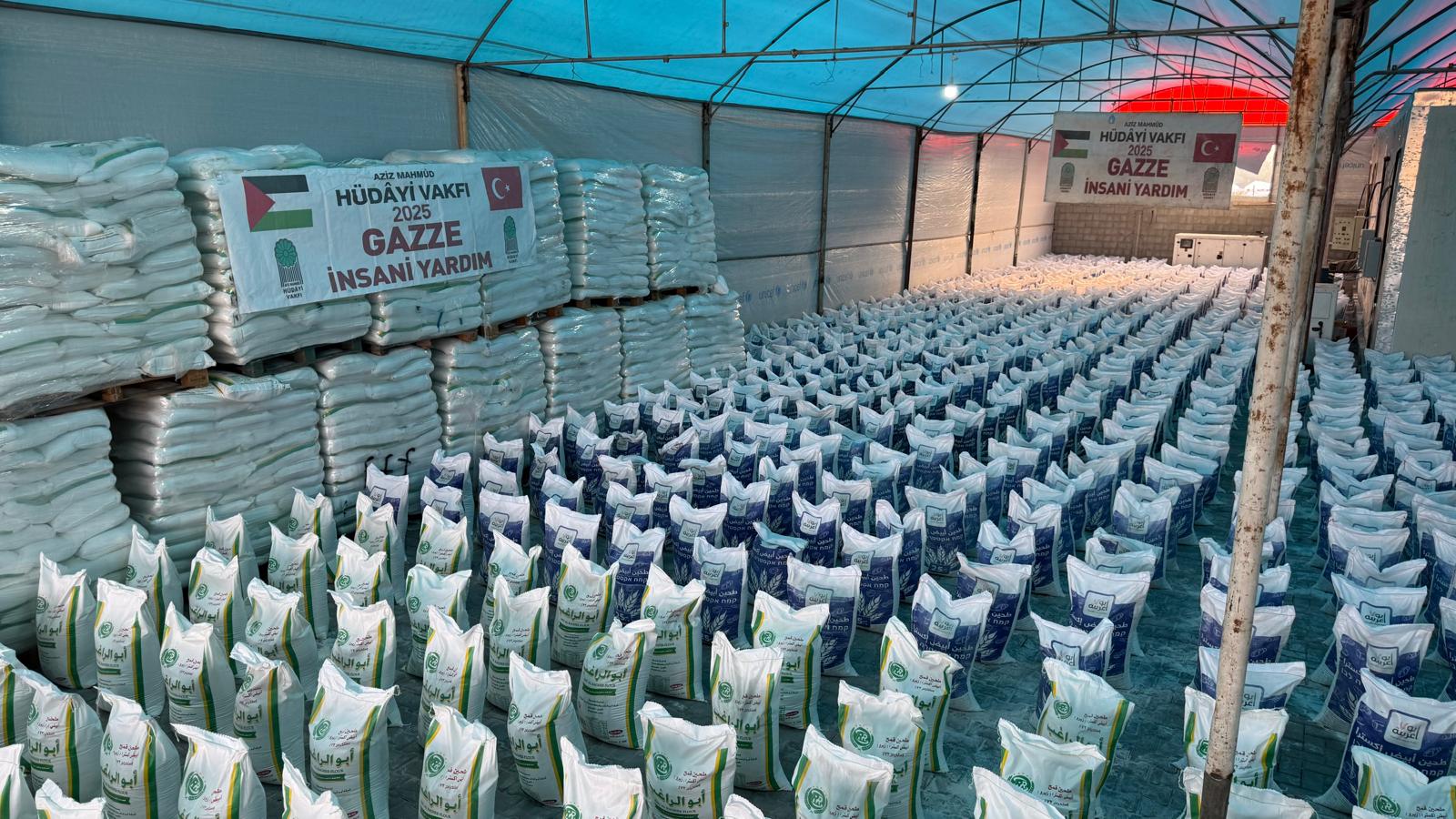 HÜDAYİ GAZZE YARDIMLARIMIZ DEVAM EDİYOR