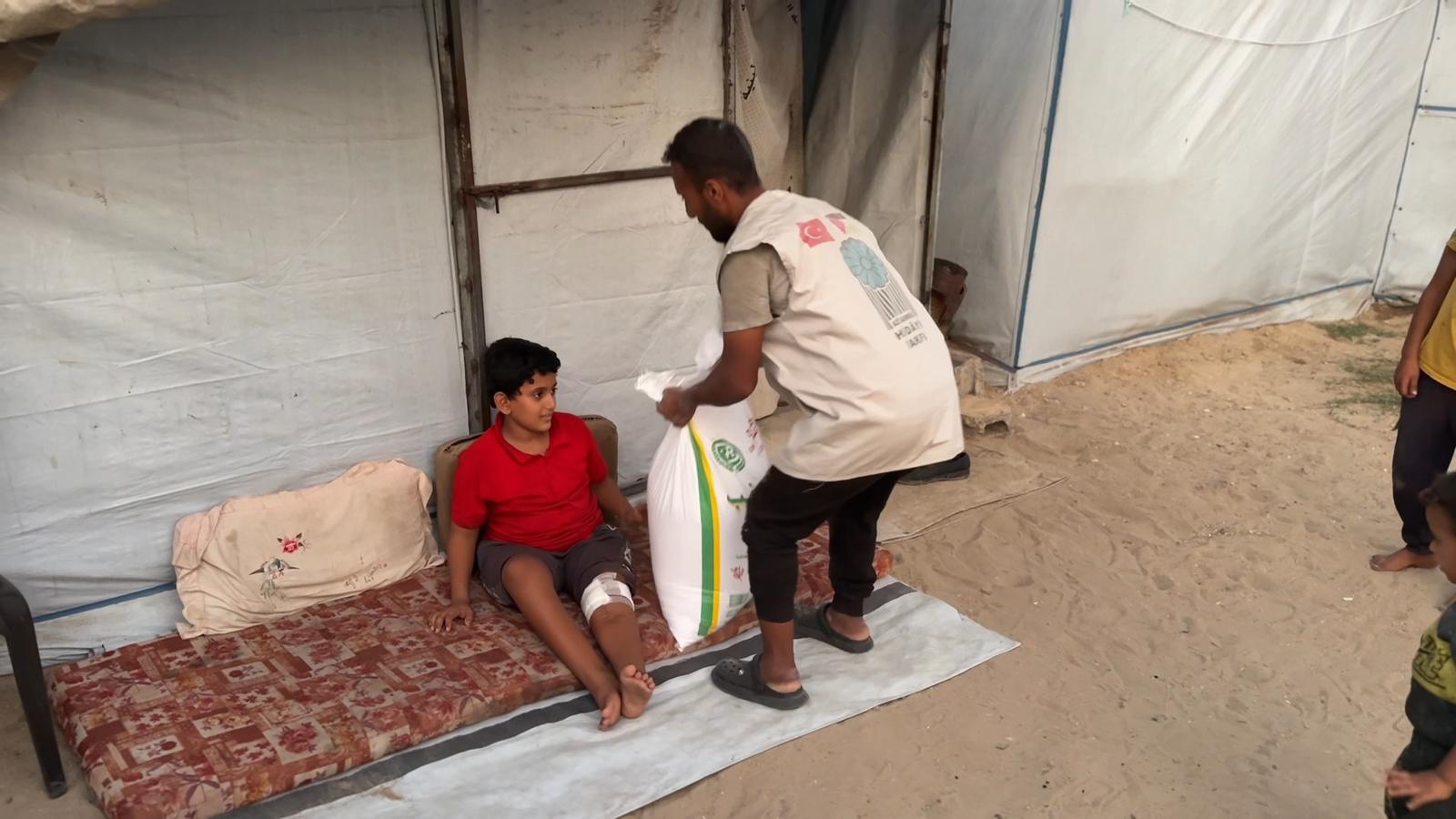 HÜDAYİ GAZZE YARDIMLARIMIZ DEVAM EDİYOR