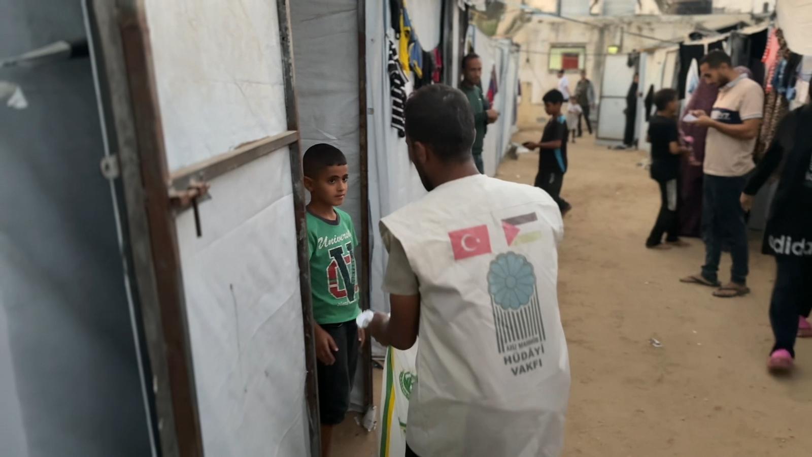 HÜDAYİ GAZZE YARDIMLARIMIZ DEVAM EDİYOR