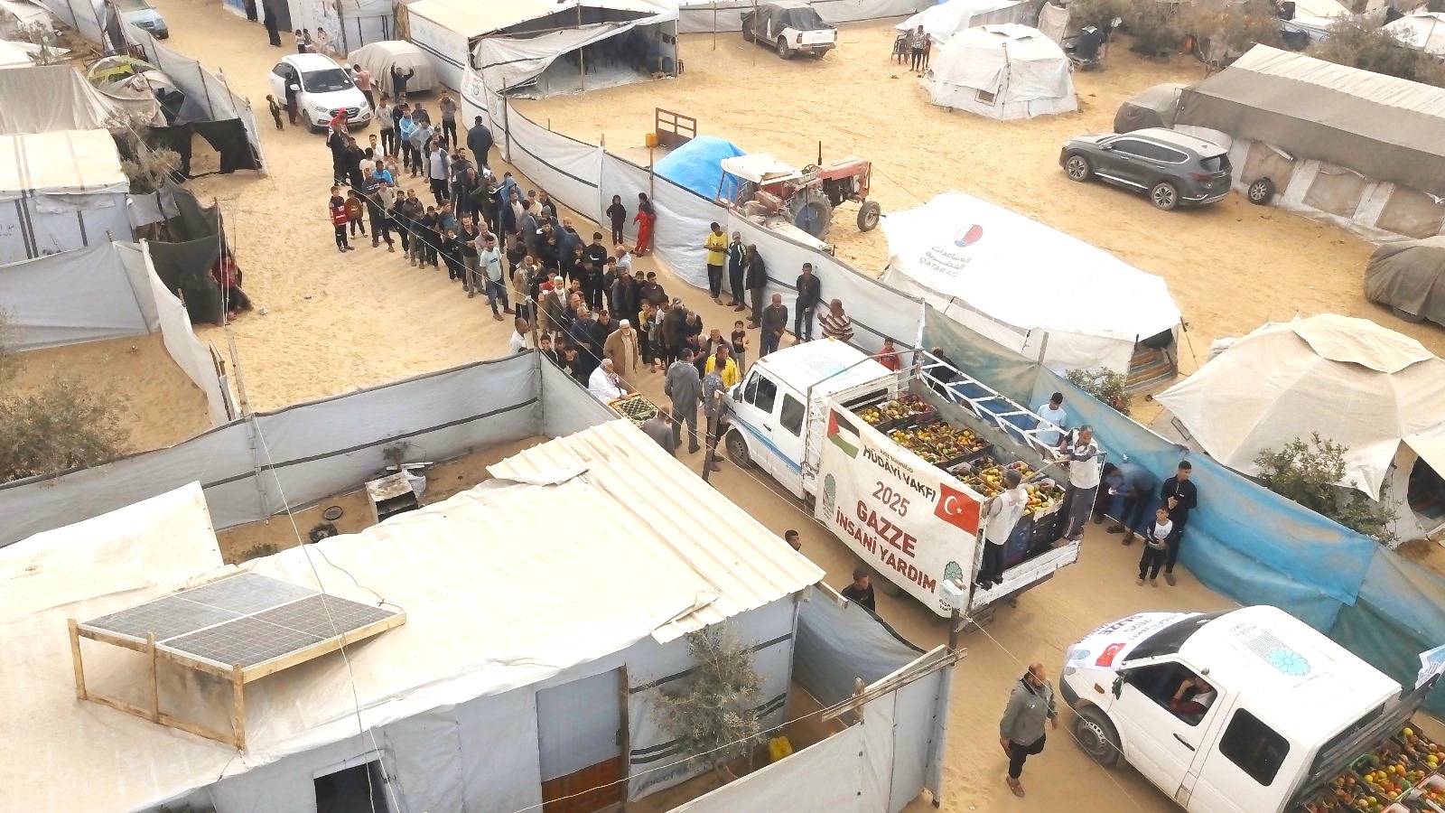 HÜDAYİ GAZZE YARDIMLARIMIZ DEVAM EDİYOR