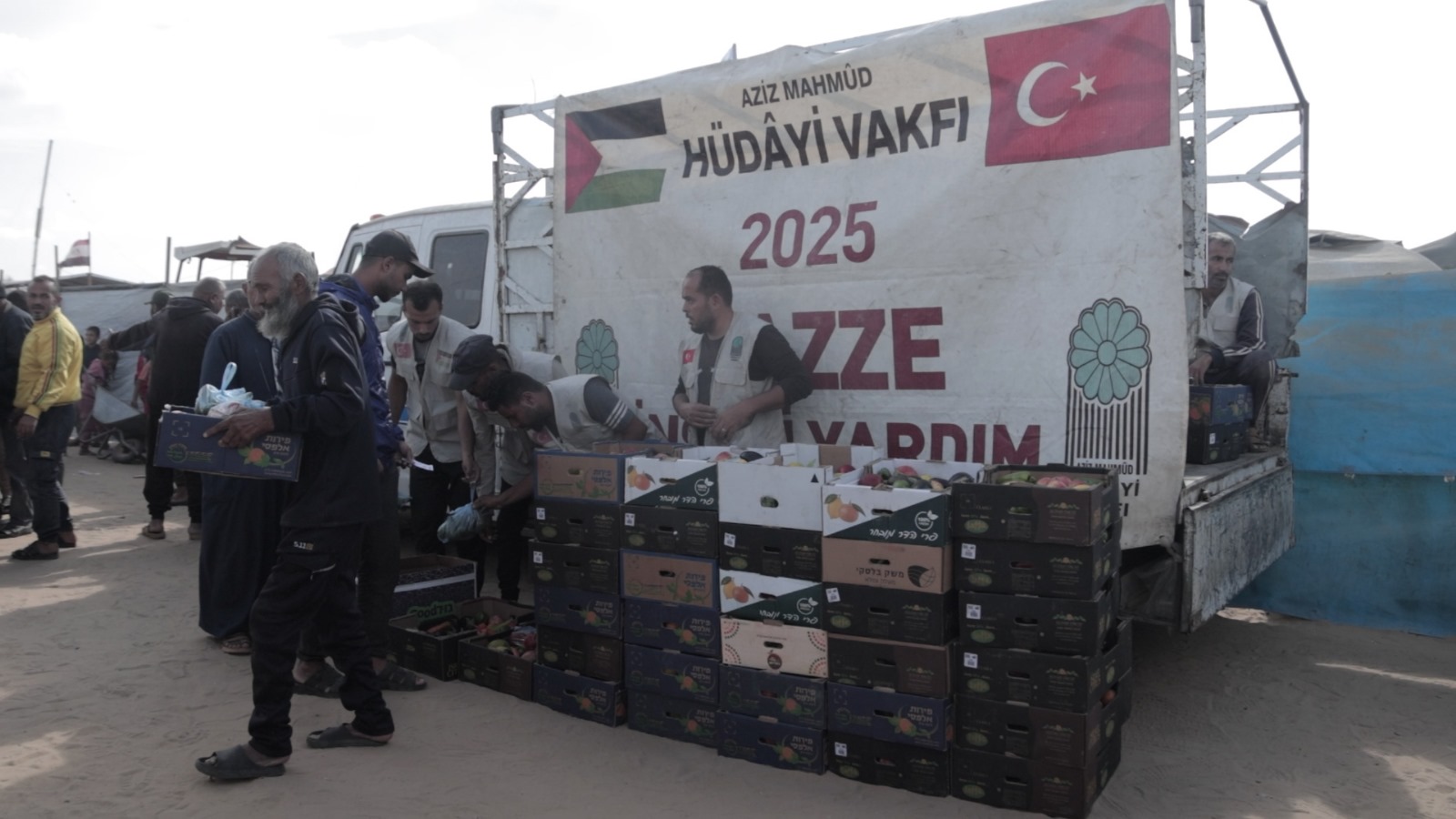 HÜDAYİ GAZZE YARDIMLARIMIZ DEVAM EDİYOR