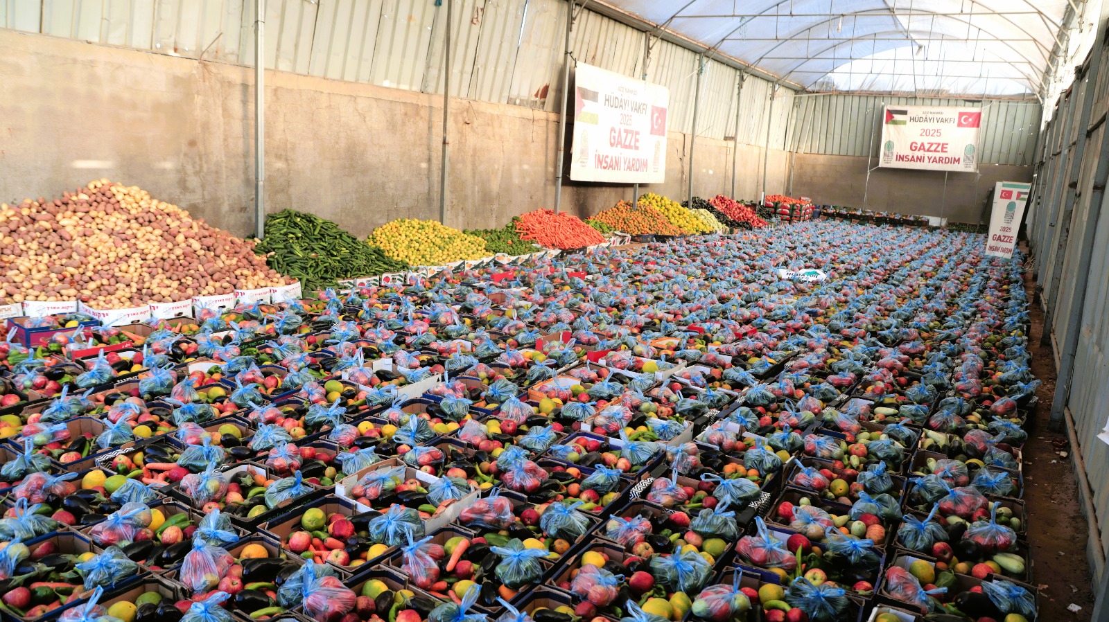 HÜDAYİ GAZZE YARDIMLARIMIZ DEVAM EDİYOR