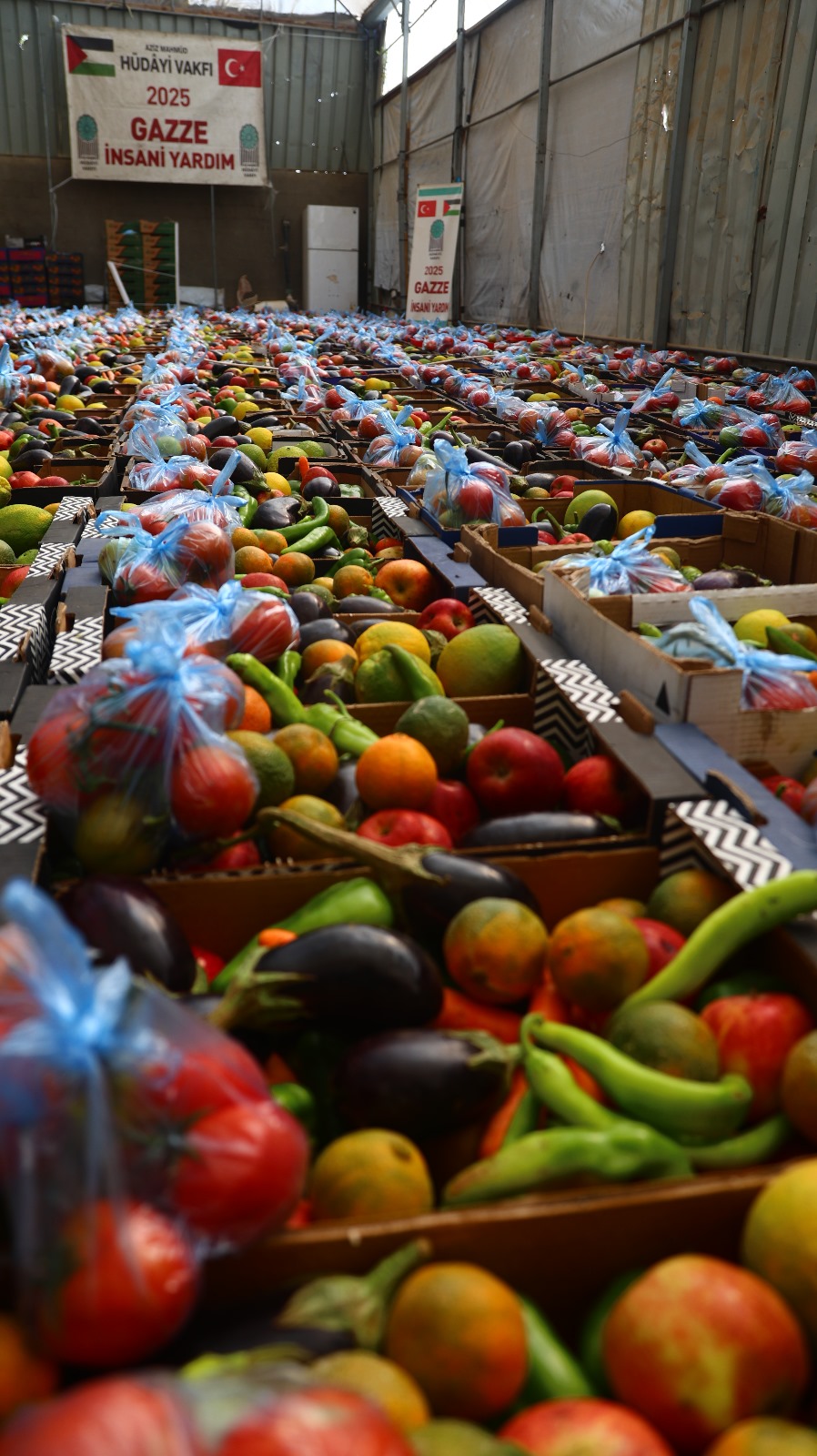HÜDAYİ GAZZE YARDIMLARIMIZ DEVAM EDİYOR