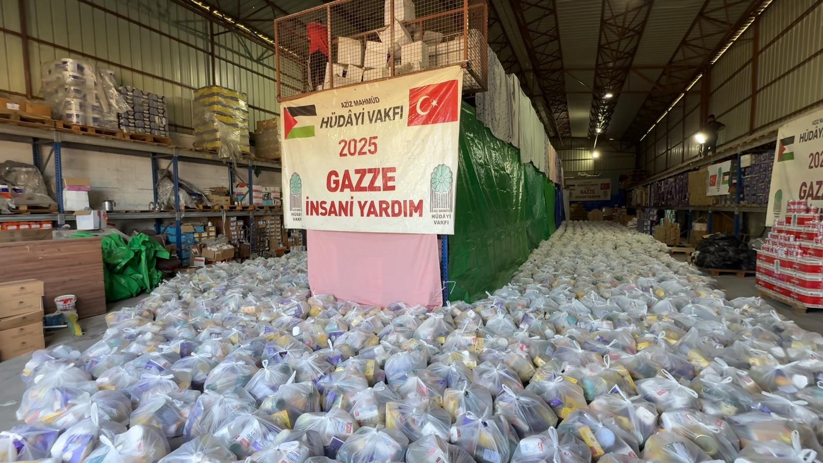 HÜDAYİ GAZZE YARDIMLARIMIZ DEVAM EDİYOR