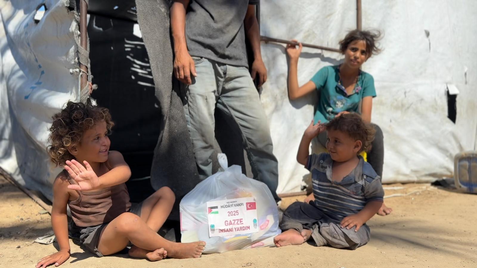 HÜDAYİ GAZZE YARDIMLARIMIZ DEVAM EDİYOR