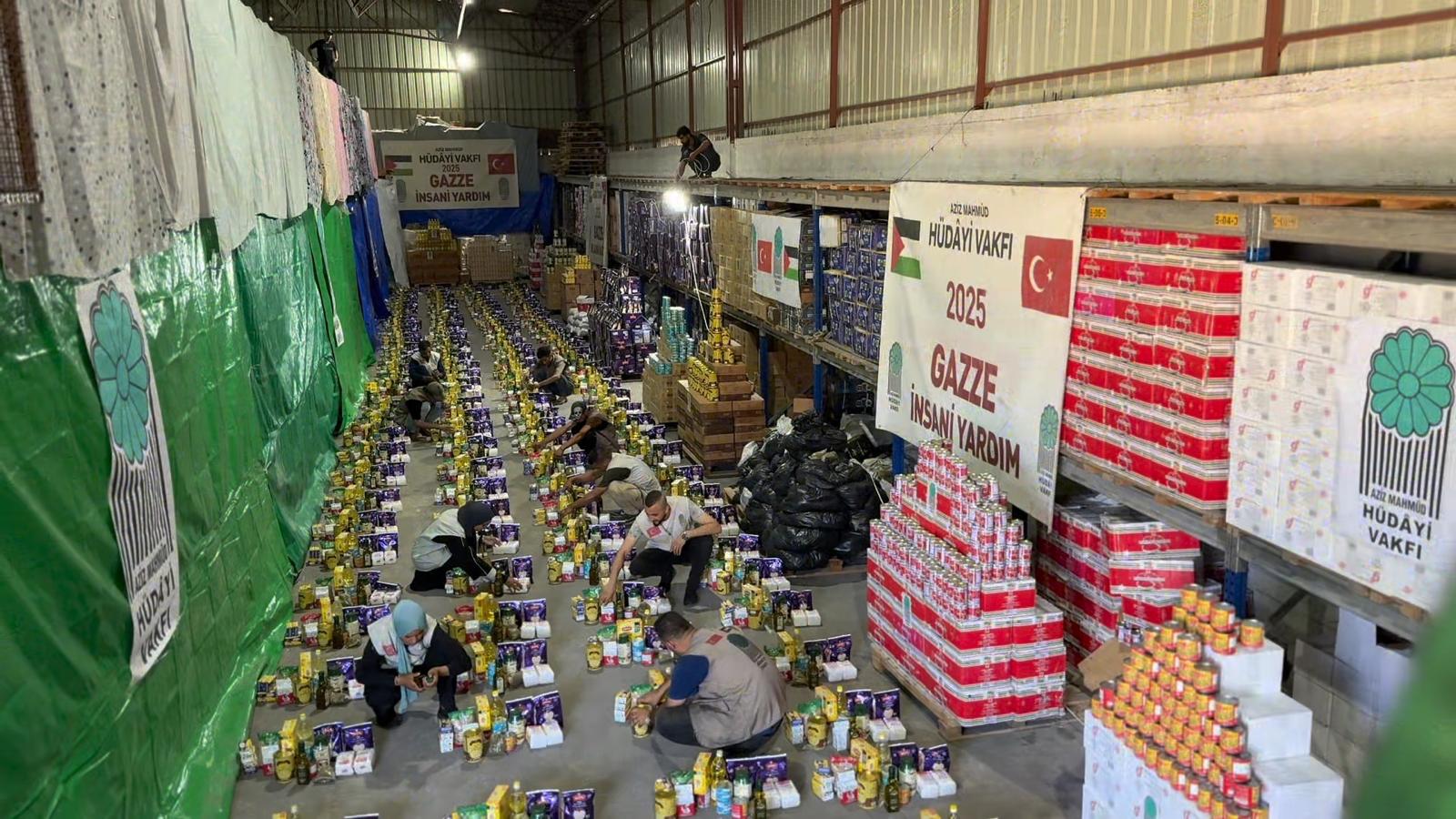 HÜDAYİ GAZZE YARDIMLARIMIZ DEVAM EDİYOR