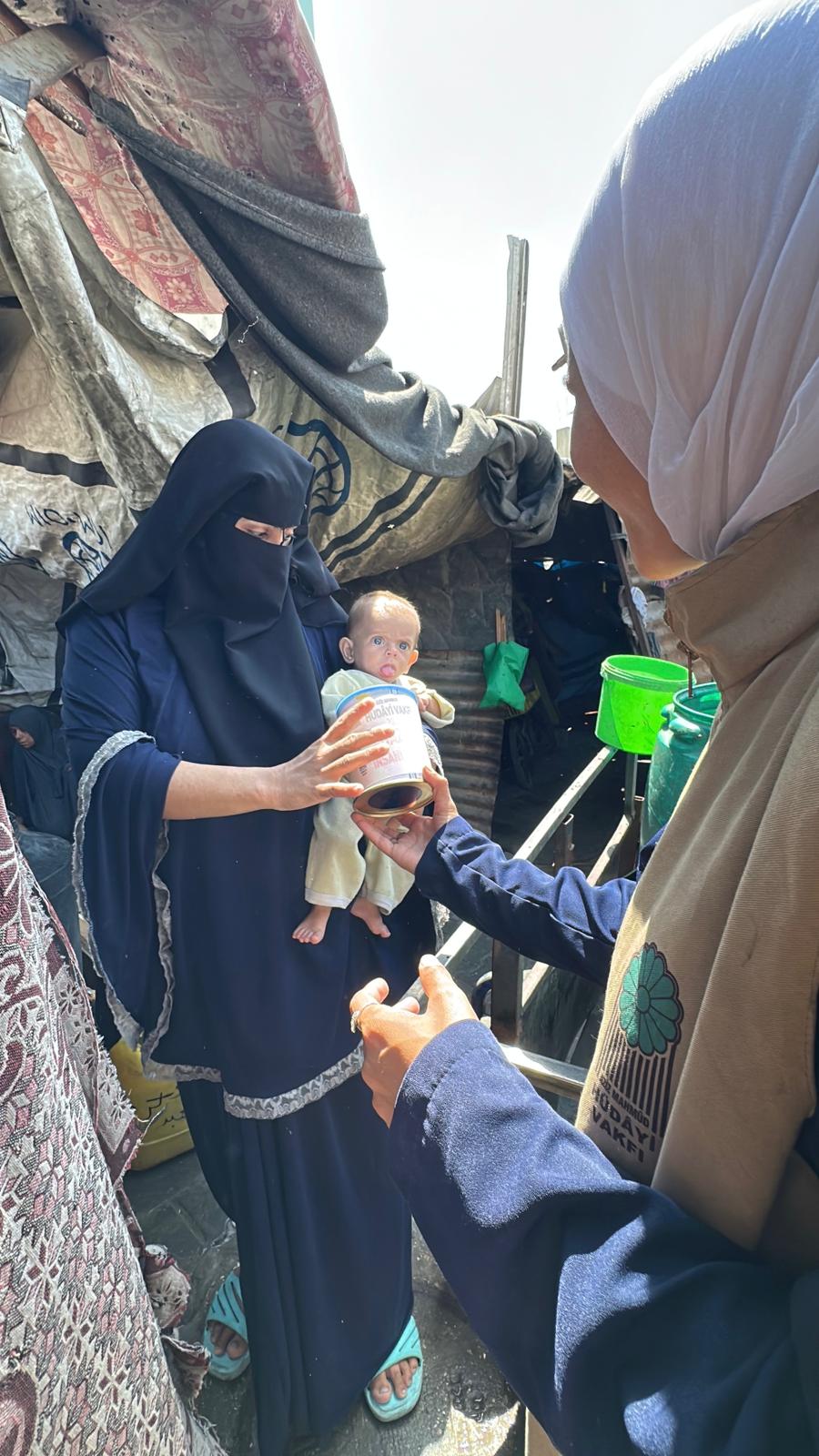 HÜDAYİ GAZZE YARDIMLARIMIZ DEVAM EDİYOR