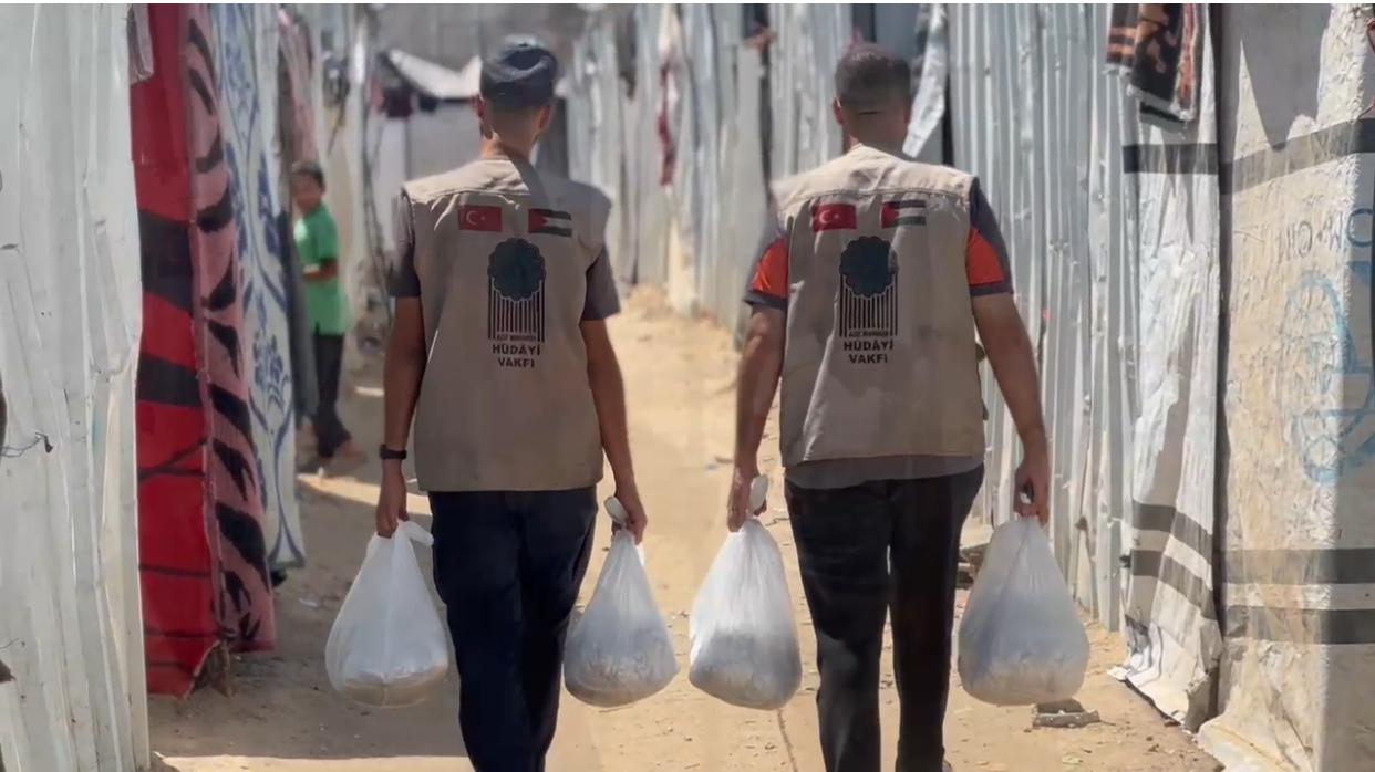 HÜDAYİ GAZZE YARDIMLARIMIZ DEVAM EDİYOR