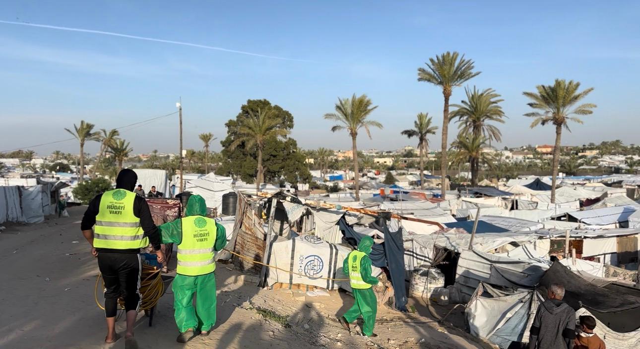 HÜDAYİ GAZZE YARDIMLARIMIZ DEVAM EDİYOR