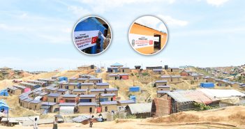 ARAKAN KAMPLARINDA TOPLUM MERKEZLERİ İNŞA EDİYORUZ