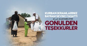 GÖNÜLDEN TEŞEKKÜR EDERİZ