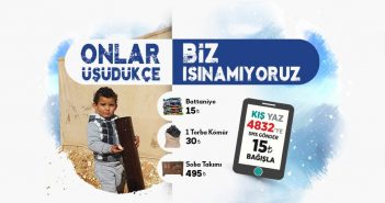 KIŞ YARDIMLARI BAŞLADI
